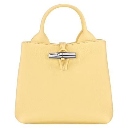 Longchamp Le Roseau S Handbag Yellow Chick