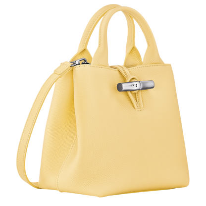 Longchamp Le Roseau S Handbag Yellow Chick