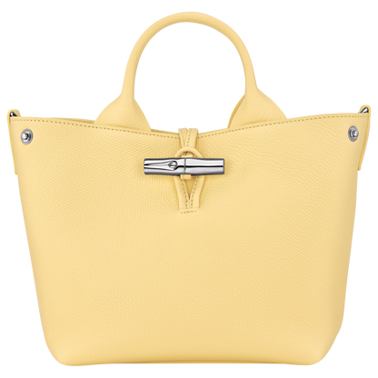 Longchamp Le Roseau S Handbag Yellow Chick