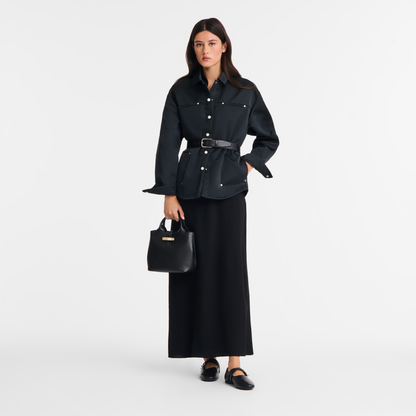 Longchamp Le Roseau S Handbag Black