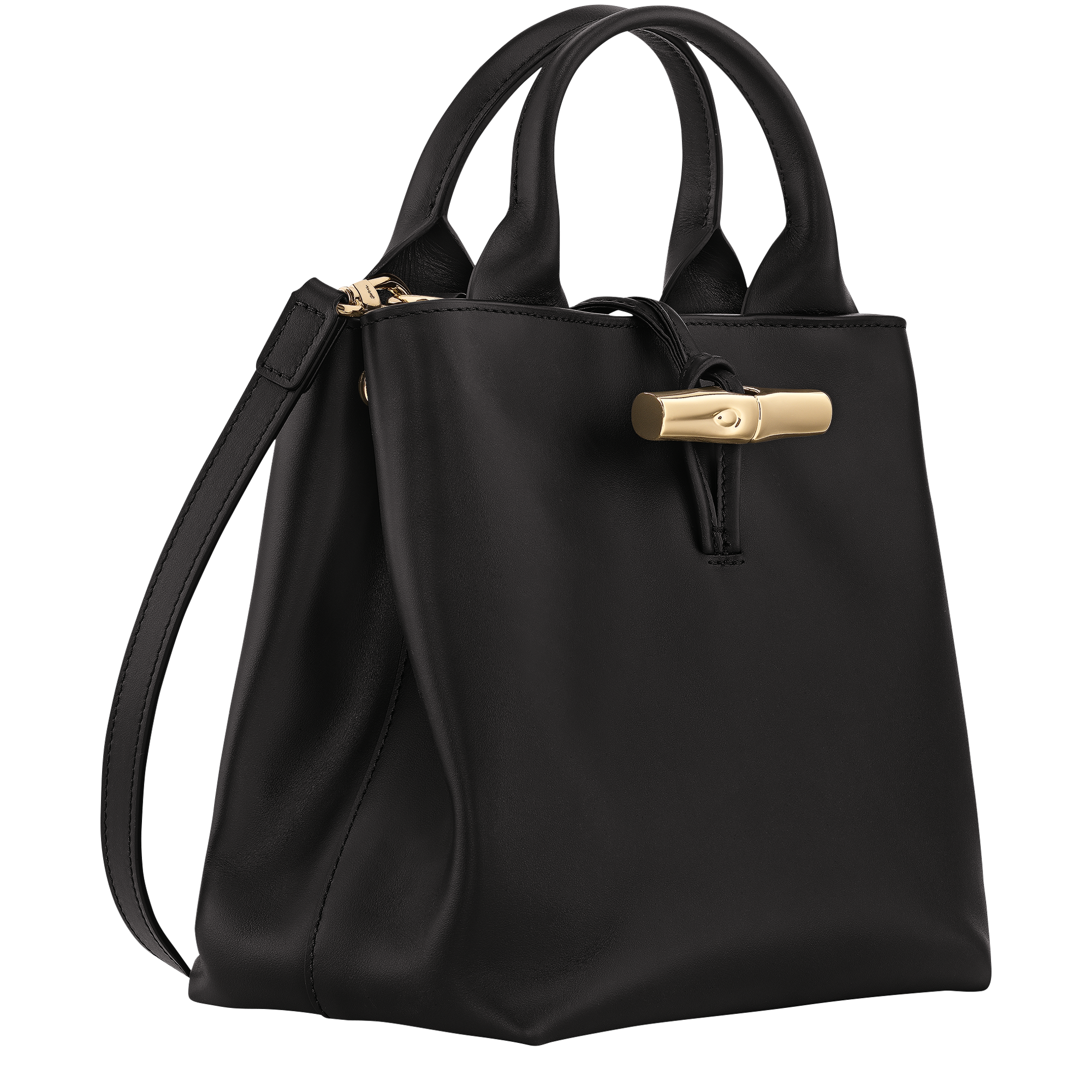 Longchamp Le Roseau S Handbag Black