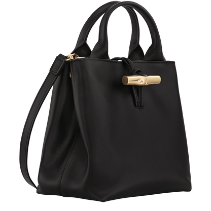 Longchamp Le Roseau S Handbag Black