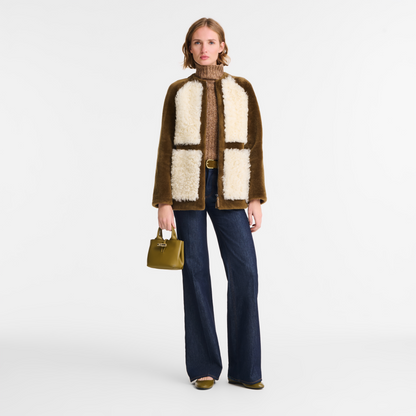 Longchamp Le Roseau XS Handbag Olive