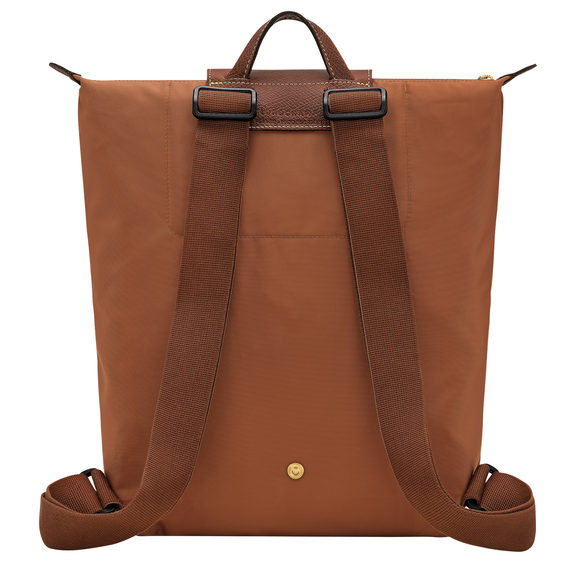 Longchamp Le Pliage Original M Backpack Cognac