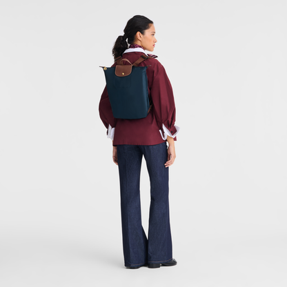 Longchamp Le Pliage Original M Backpack Navy