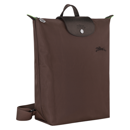 Longchamp Le Pliage Green M Backpack Mocha