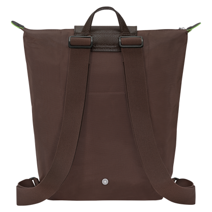 Longchamp Le Pliage Green M Backpack Mocha