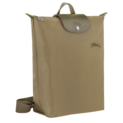 Longchamp Le Pliage Green M Backpack Artichoke