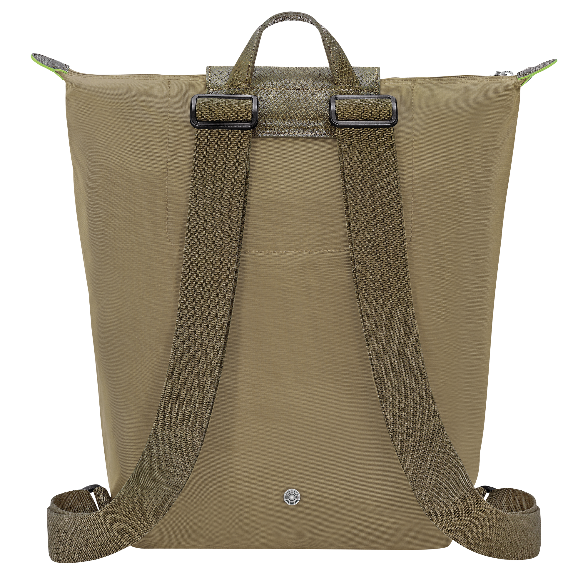 Longchamp Le Pliage Green M Backpack Artichoke