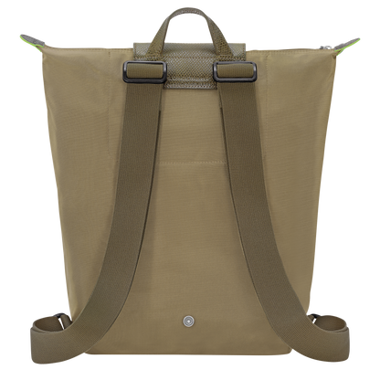 Longchamp Le Pliage Green M Backpack Artichoke