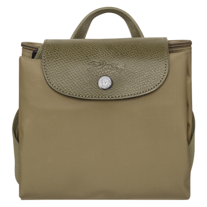 Longchamp Le Pliage Green M Backpack Artichoke