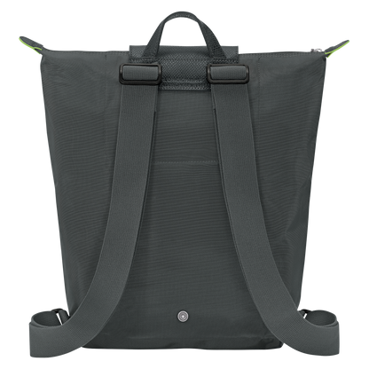 Longchamp Le Pliage Green M Backpack Graphite