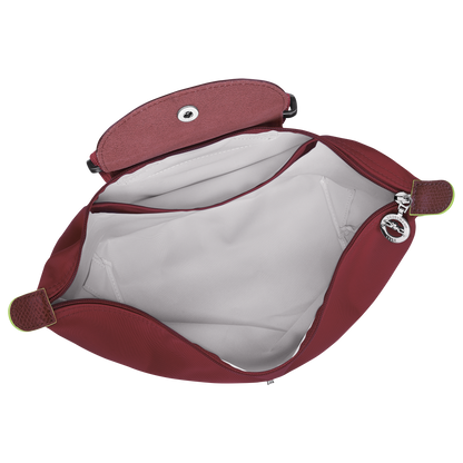 Longchamp Le Pliage Green M Backpack Pomegranate