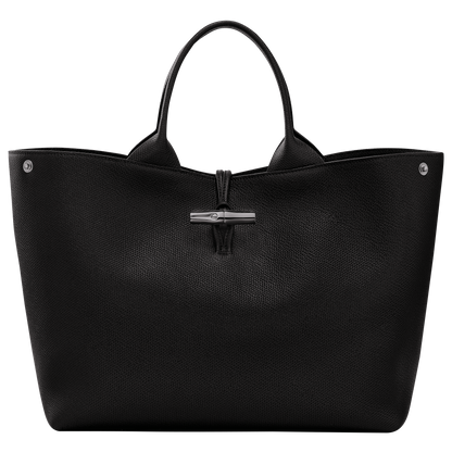 Longchamp Le Roseau L Handbag Black
