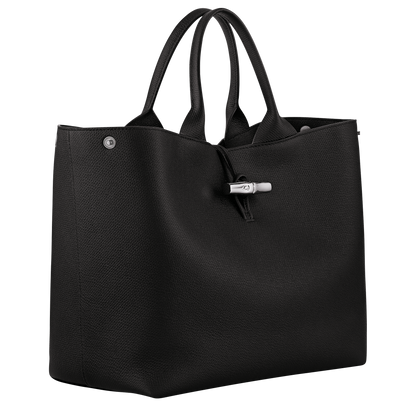 Longchamp Le Roseau L Handbag Black