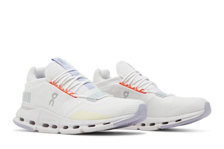 On Running Cloudnova White Glacier Grey Lavender (Women's)