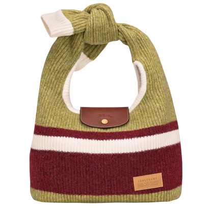 Longchamp Le Pliage Collection Shoulder bag Pistachio/Burgundy