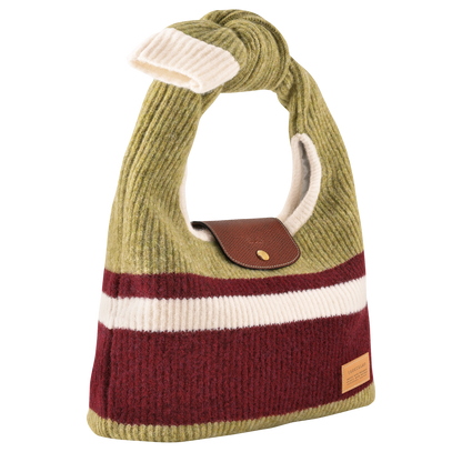 Longchamp Le Pliage Collection Shoulder bag Pistachio/Burgundy