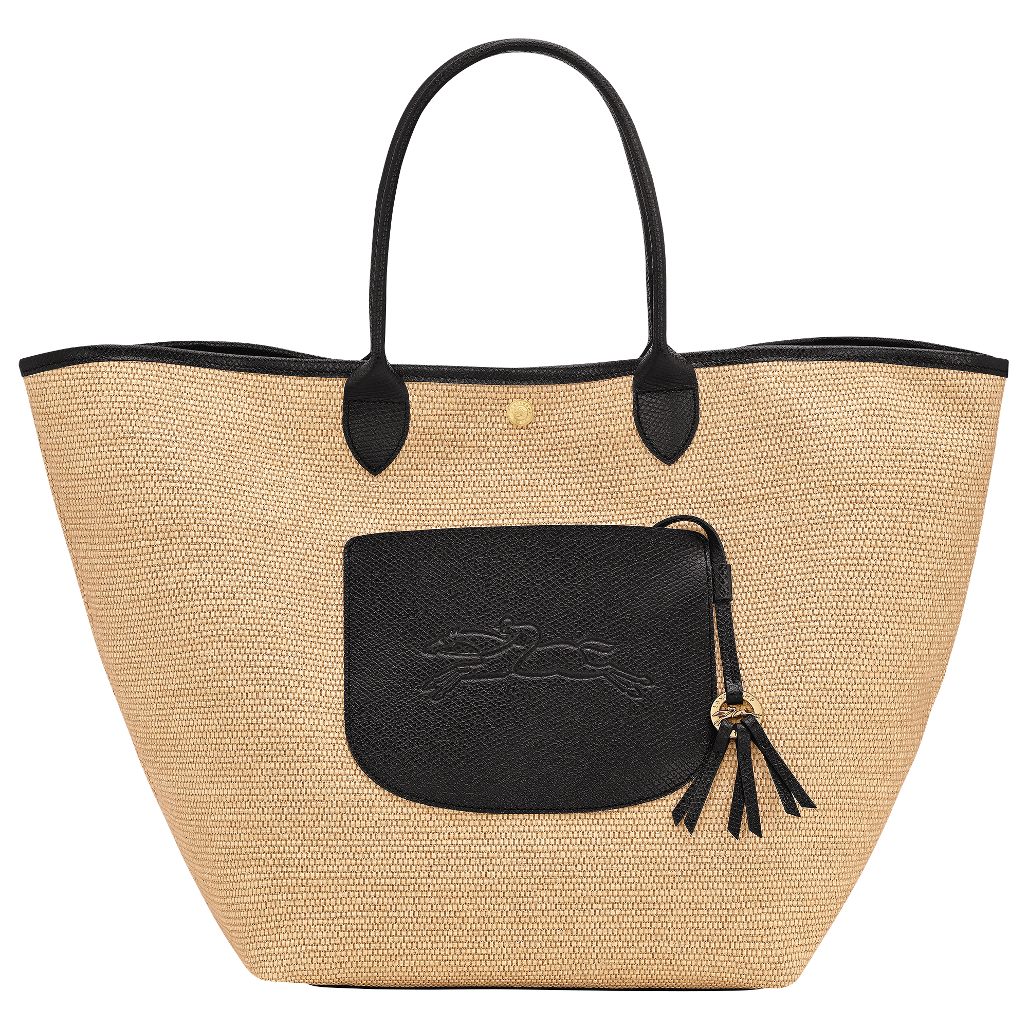 Longchamp Le Pliage Collection L Basket bag Black
