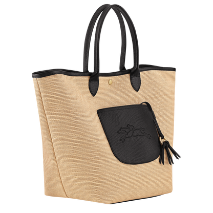 Longchamp Le Pliage Collection L Basket bag Black
