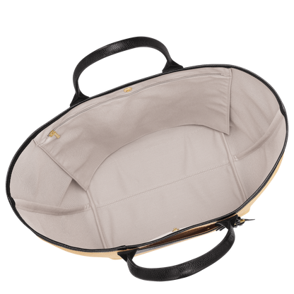 Longchamp Le Pliage Collection L Basket bag Black