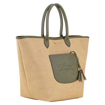 Longchamp Le Pliage Collection L Basket bag Artichoke