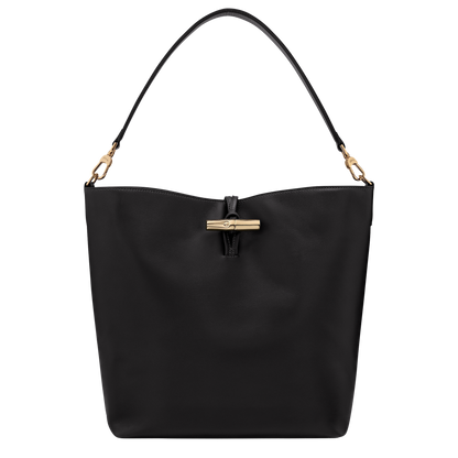 Longchamp Le Roseau M Hobo bag Black