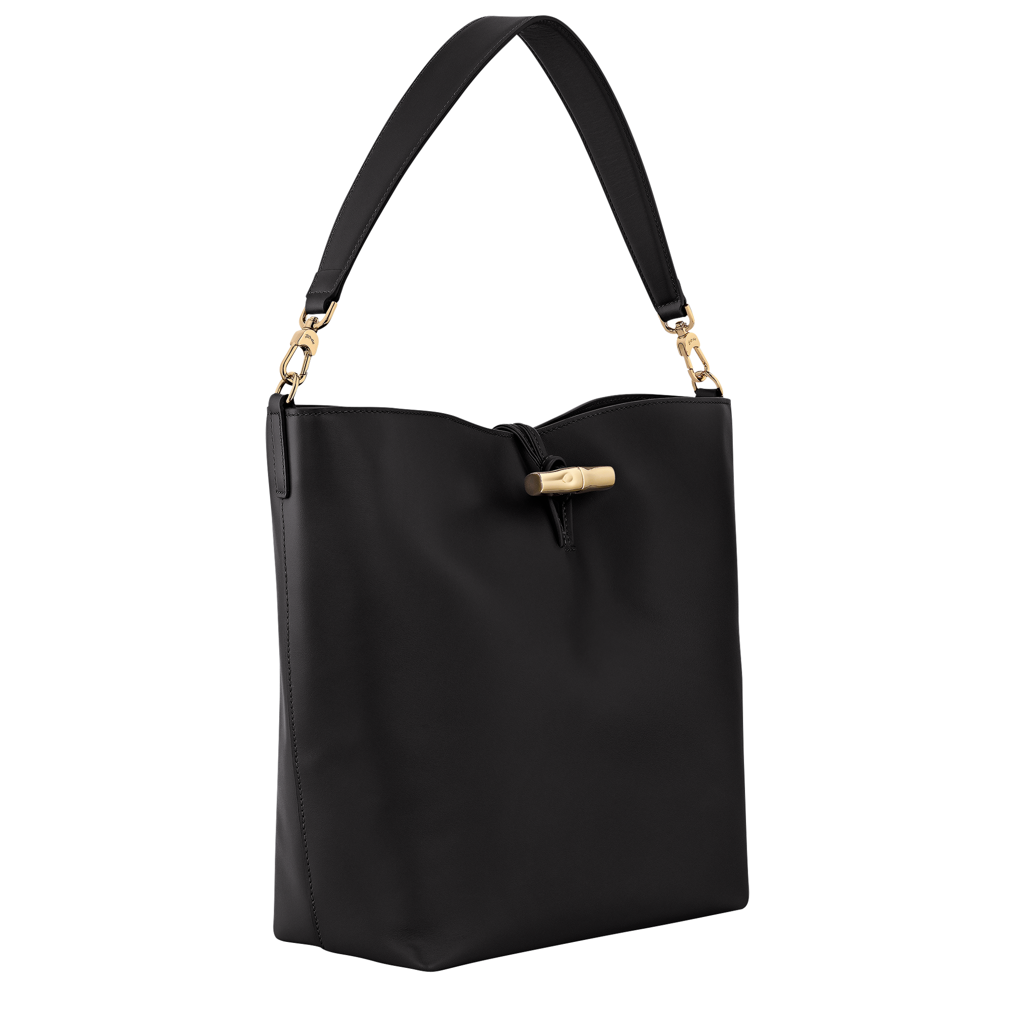 Longchamp Le Roseau M Hobo bag Black