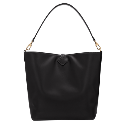 Longchamp Le Roseau M Hobo bag Black