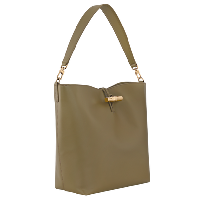 Longchamp Le Roseau M Hobo bag Olive