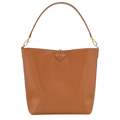Longchamp Le Roseau M Hobo bag Cashew