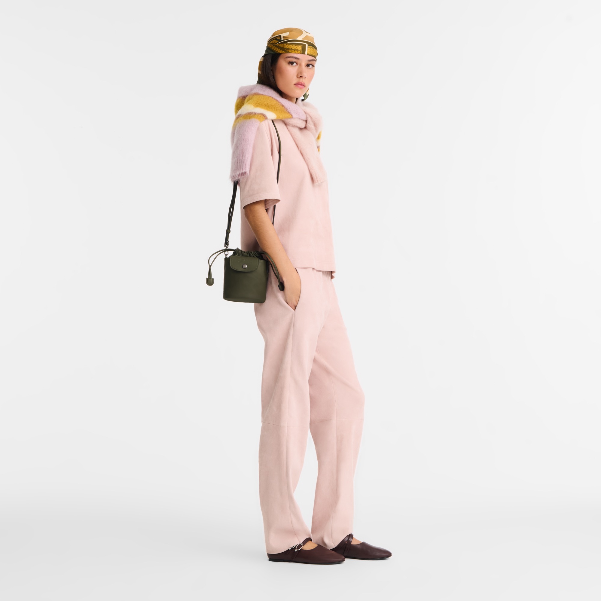 Longchamp Le Pliage Xtra XS Bucket bag Fir