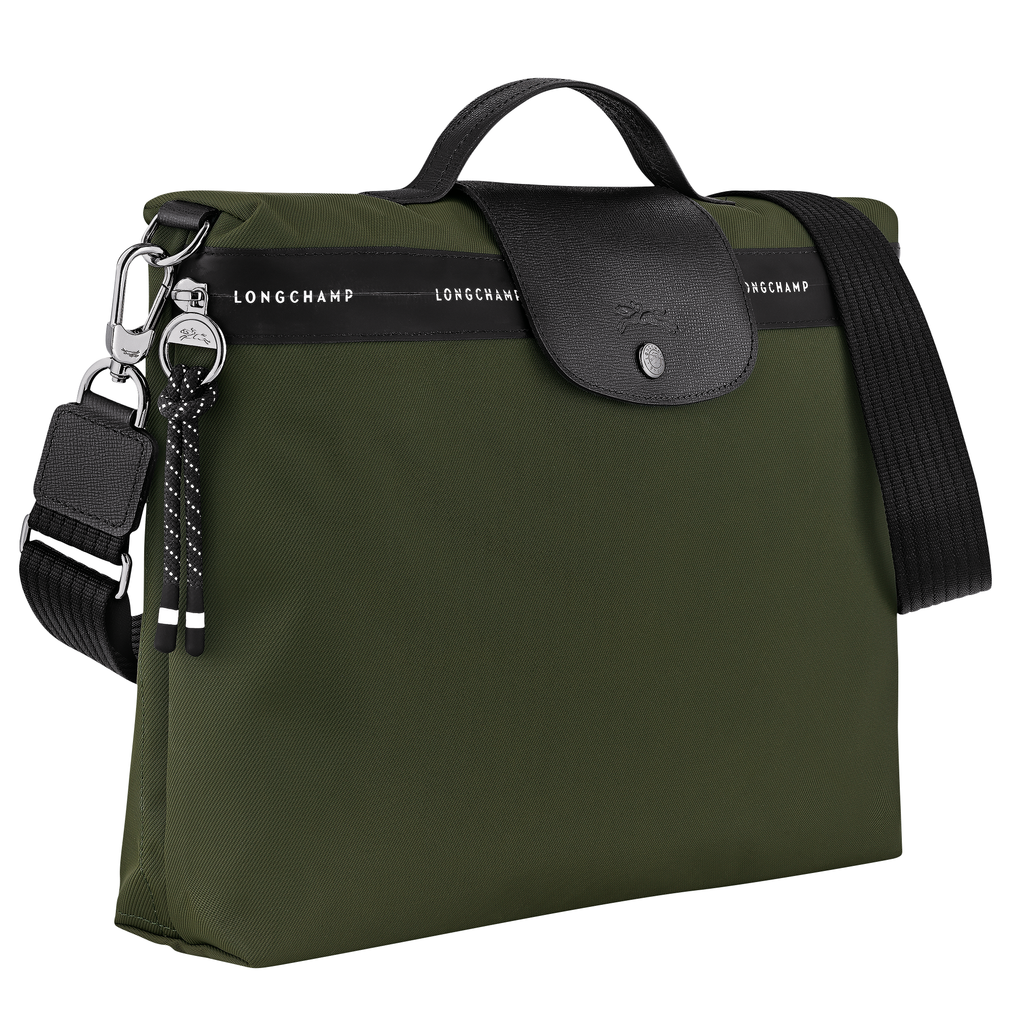 Longchamp Le Pliage Energy Briefcase Khaki