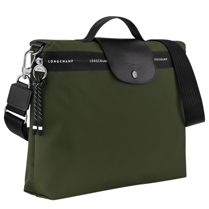 Longchamp Le Pliage Energy Briefcase Khaki