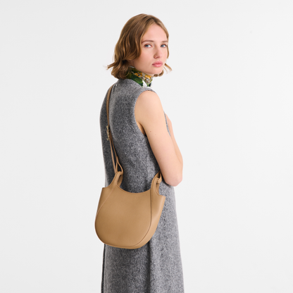 Longchamp Le Foulonné S Crossbody bag Biscuit