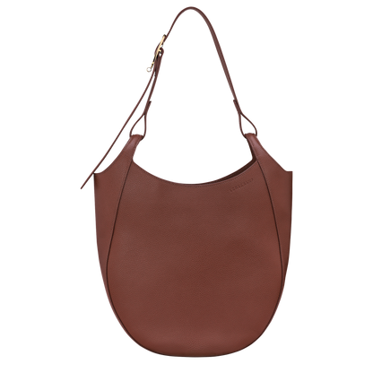 Longchamp Le Foulonné L Hobo bag Coffee