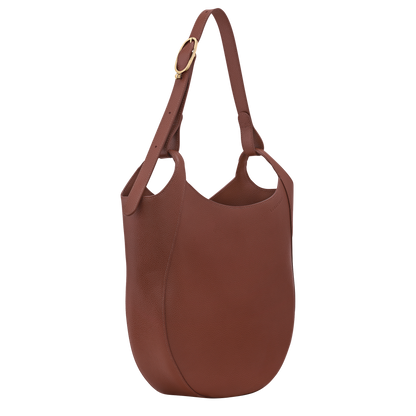 Longchamp Le Foulonné L Hobo bag Coffee