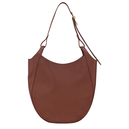 Longchamp Le Foulonné L Hobo bag Coffee