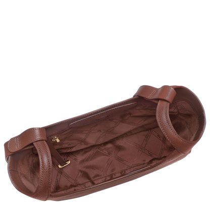Longchamp Le Foulonné L Hobo bag Coffee