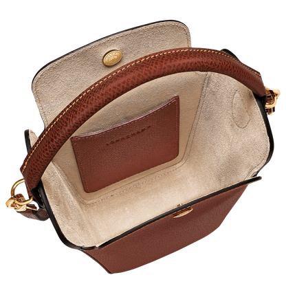 Longchamp Épure Pop corn bag Brown