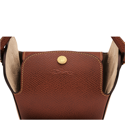 Longchamp Épure Pop corn bag Brown