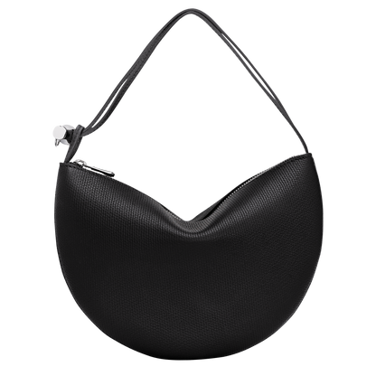 Longchamp Le Roseau Clutch Black