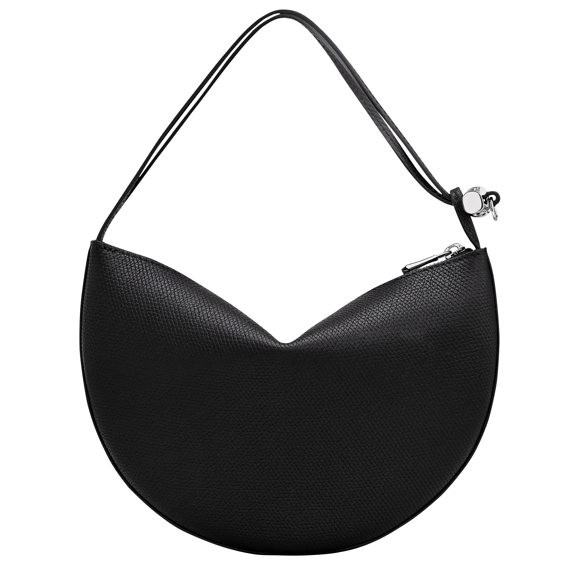 Longchamp Le Roseau Clutch Black