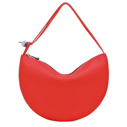 Longchamp Le Roseau Clutch Vermilion