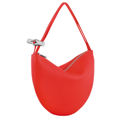 Longchamp Le Roseau Clutch Vermilion