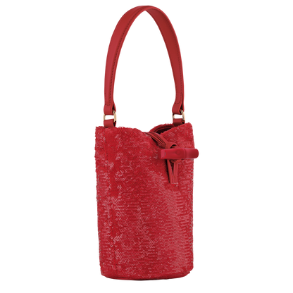 Longchamp Le Roseau Handbag Red