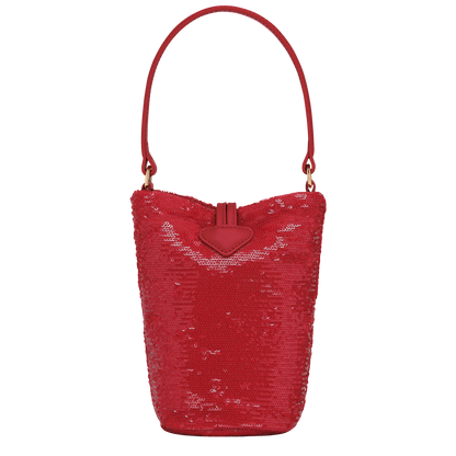 Longchamp Le Roseau Handbag Red