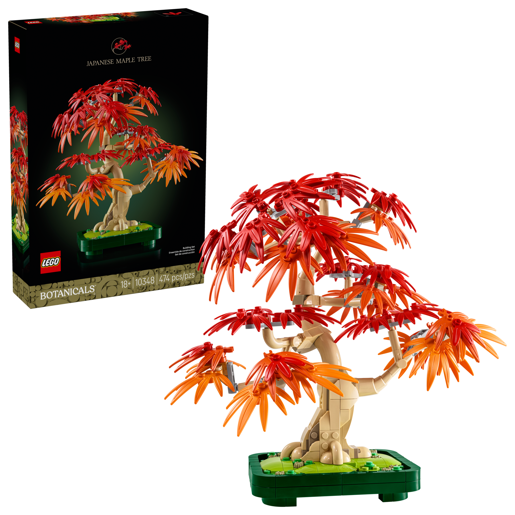 Lego Japanese Red Maple Bonsai Tree