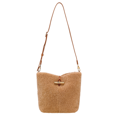 Longchamp Le Roseau Crossbody bag Camel