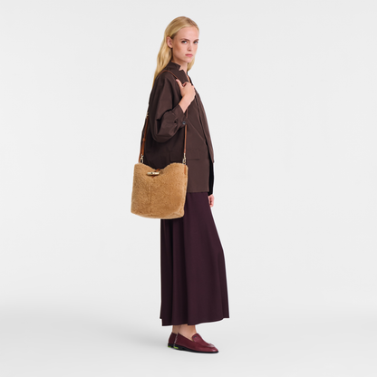Longchamp Le Roseau Crossbody bag Camel
